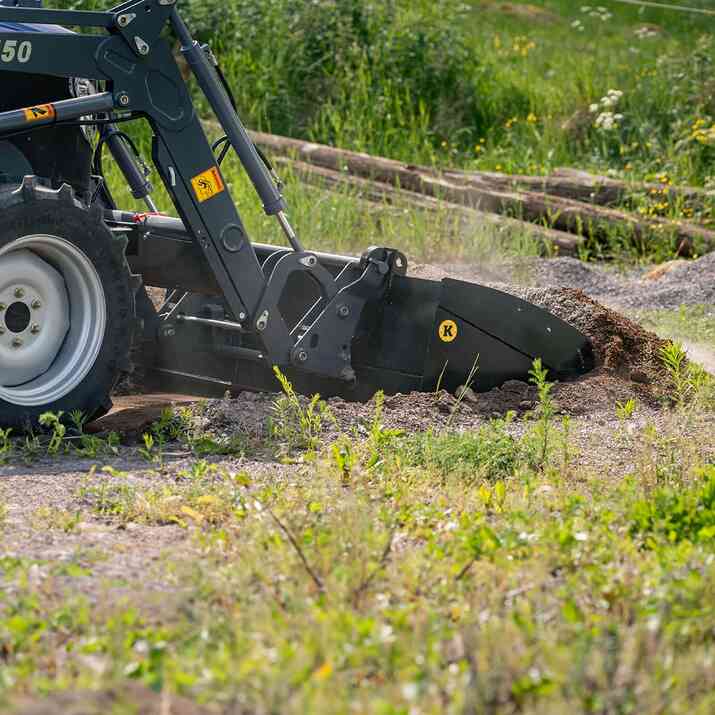 Planeringsskopa 1,8 m, Euro
