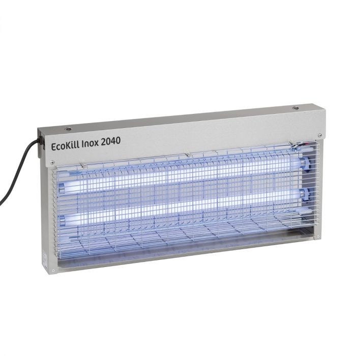 Elektrisk flugfångare Inox 2040, 2 x 20 W