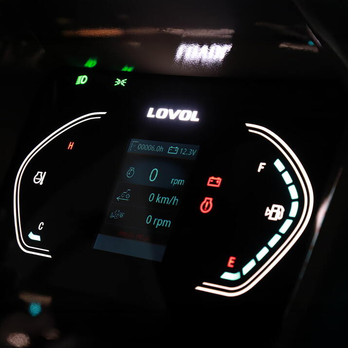 Kompakttraktor Lovol 25 hk, utan hytt