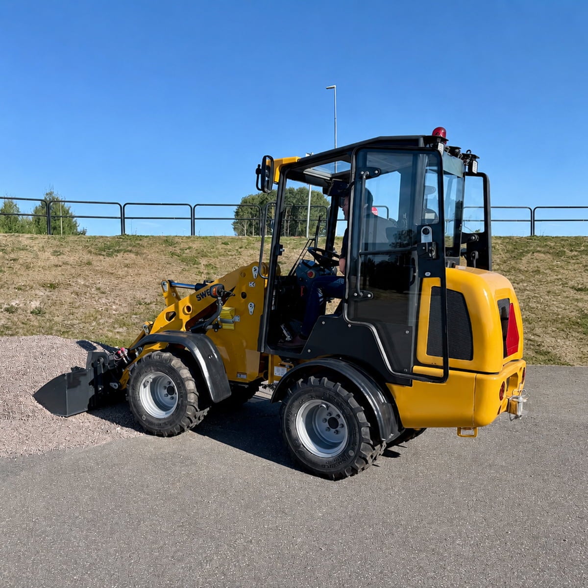 Hjullastare Swekip 1550 Electric