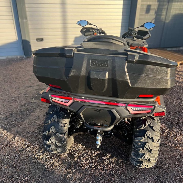 Packbox till ATV, bak inkl snabbfäste