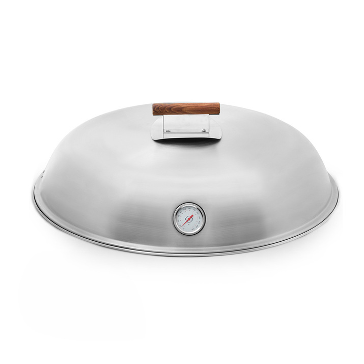 Muurikka Lock med termometer Rostfritt 78 cm