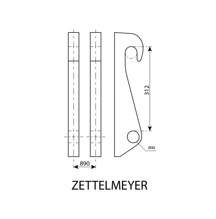 Svetsfäste Zettelmeyer 30 mm