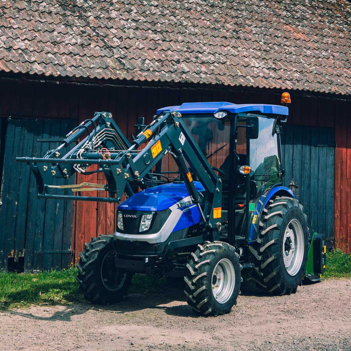 Traktor Lovol 25 hk med frontlastare, Stage V