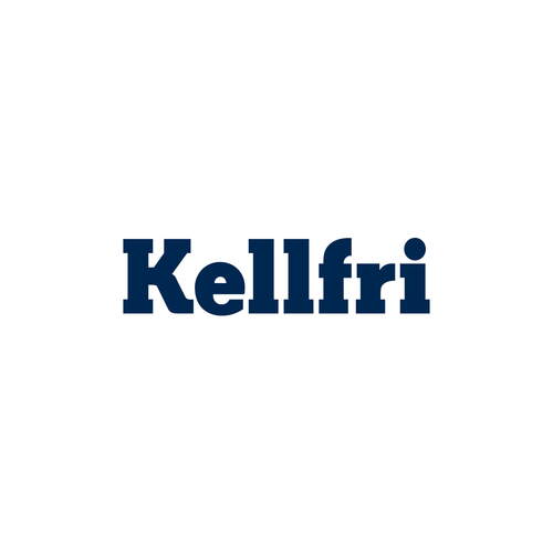 Dekal Kellfri, blå 300 x 80 mm 2019