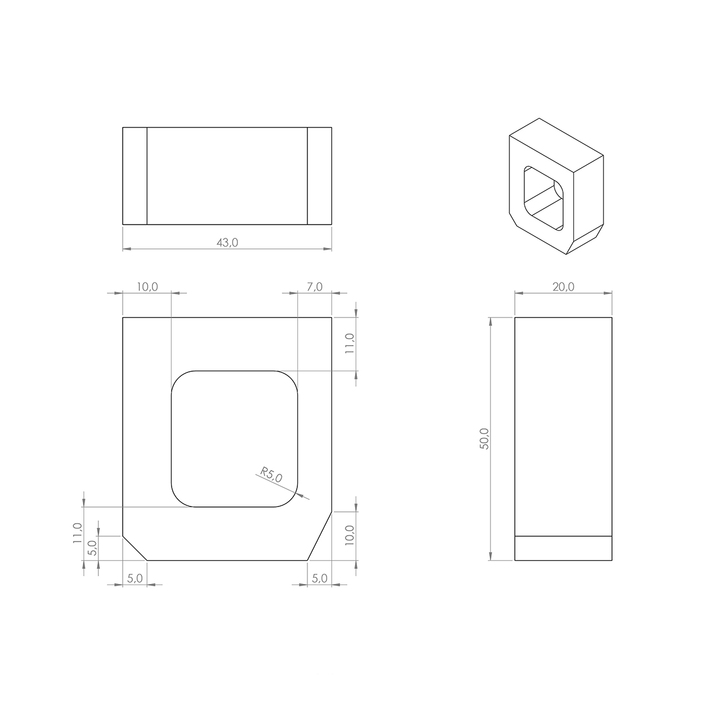 Redskapsfäste Avant 300-700 HKK-RAM