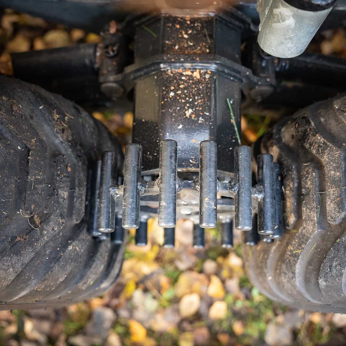 Skogsvagn ATV 3 ton, med kran 4,2 m