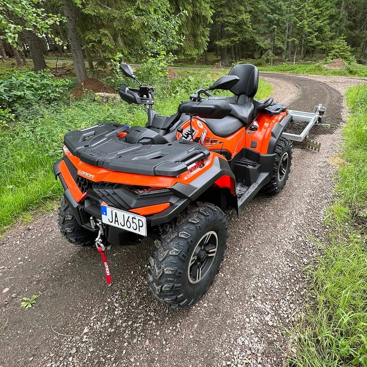 Loncin XWolf 700L ATV, Svart