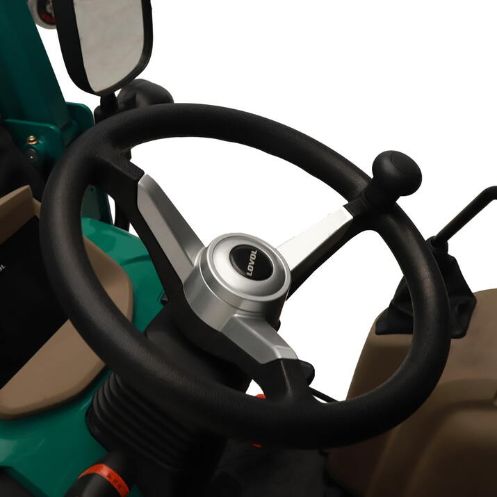 Kompakttraktor Lovol 25 hk med frontlastare, utan hytt