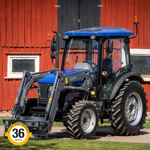 Traktor Lovol 75 hk 4wd med frontlastare, Stage V