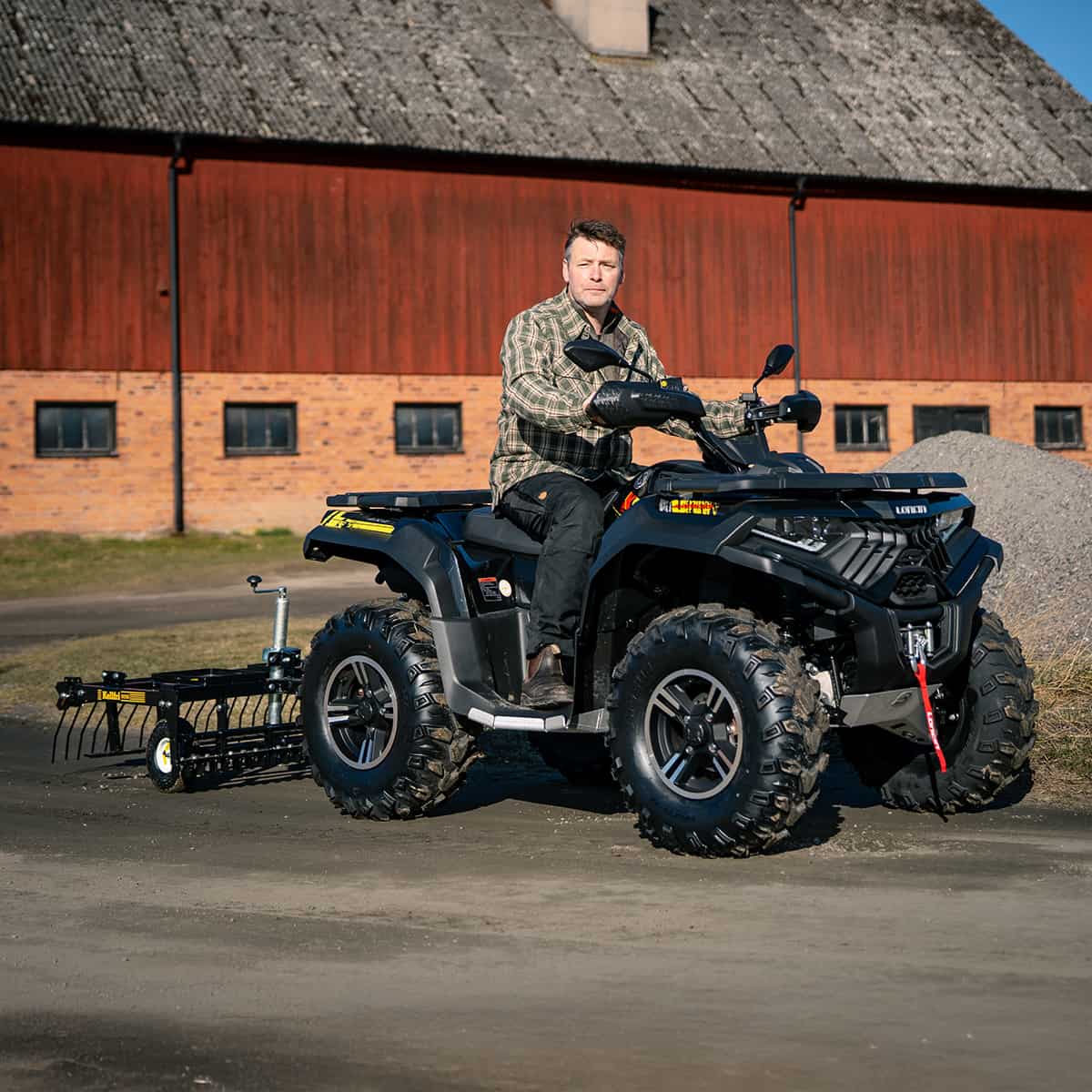 Loncin XWolf 700 ATV, Orange