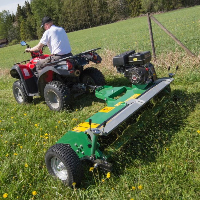 Slaghack ATV med lucka och elstart, 1,5 m, 18 hk