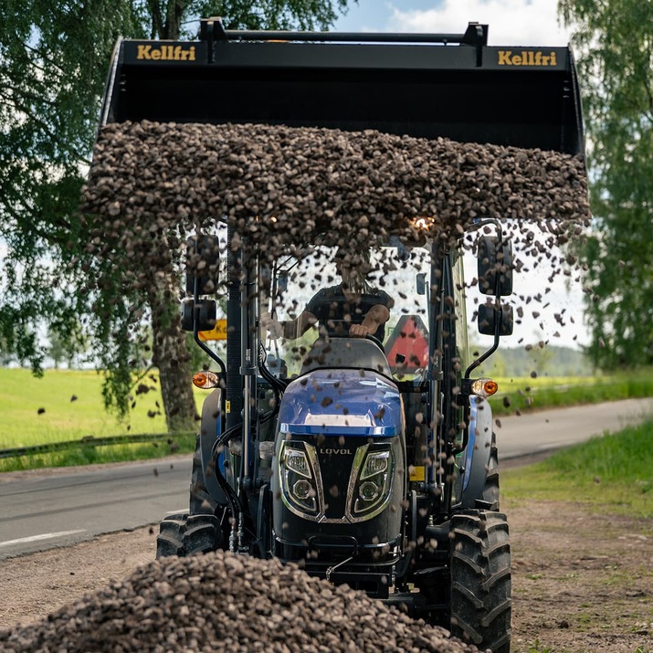 Planeringsskopa 1,8 m, Euro
