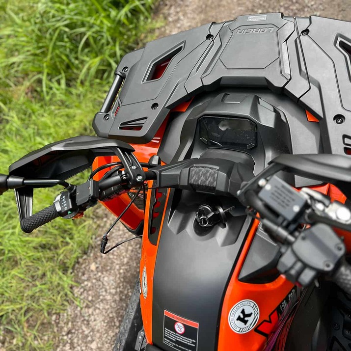 Loncin XWolf 700L ATV, Svart