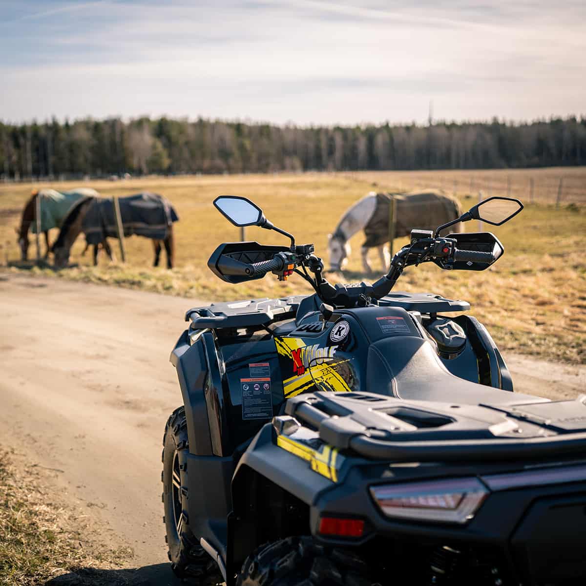 Loncin XWolf 700 ATV, Orange