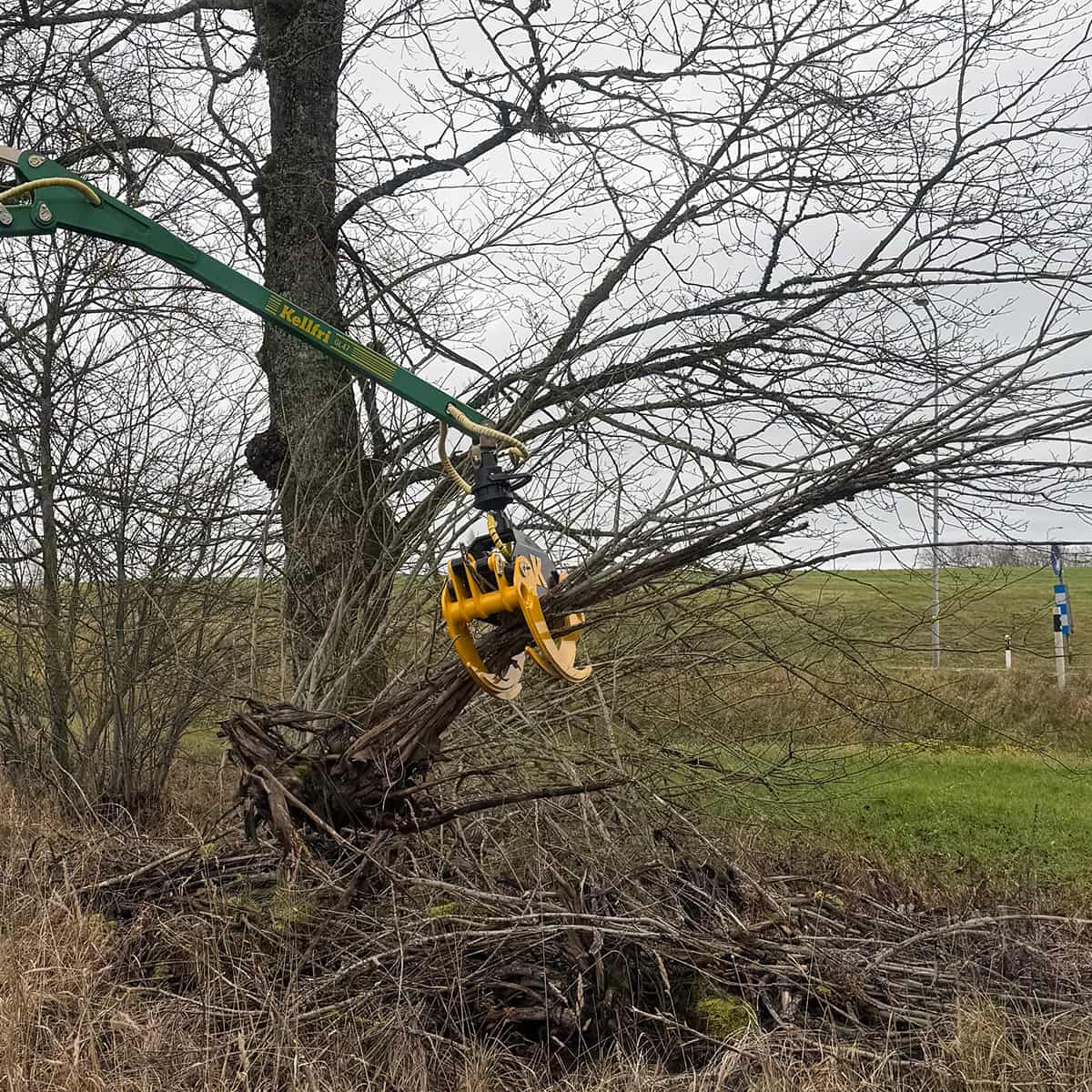 Risgrip inkl. hydraulslang och bult
