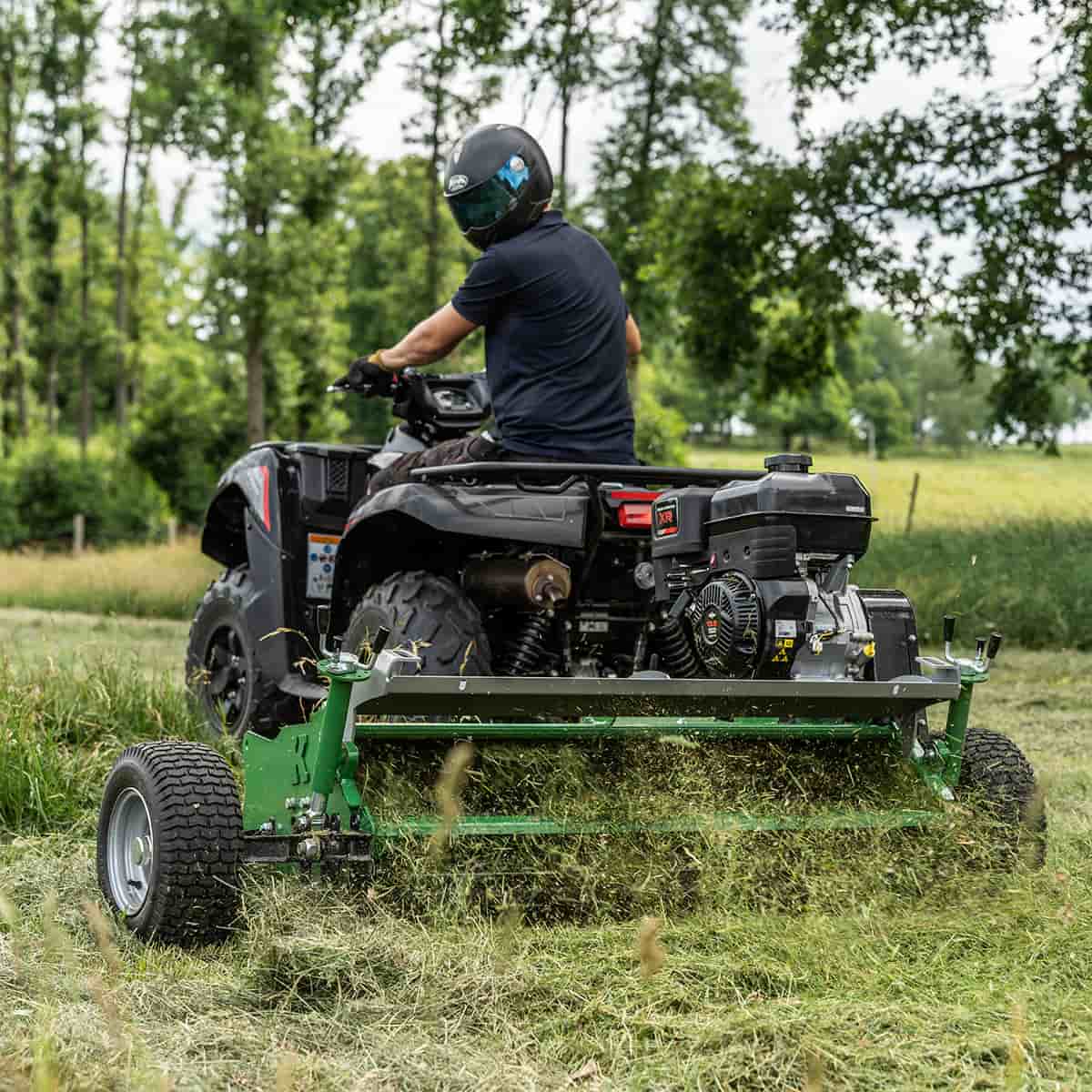 Slaghack ATV med lucka, 1,2 m, Briggs and Stratton 13,5 hk