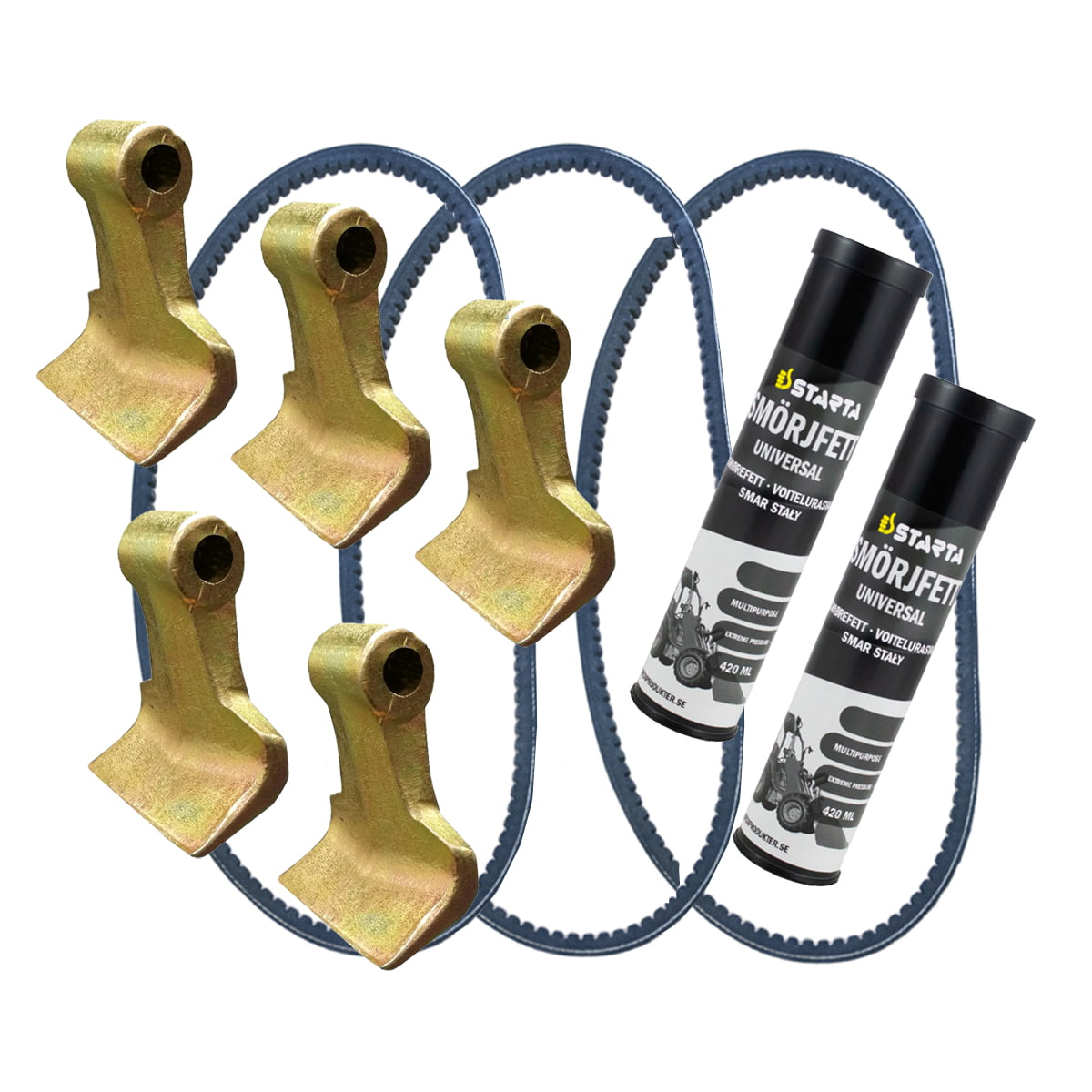 Servicekit till Slaghack 1,75 m