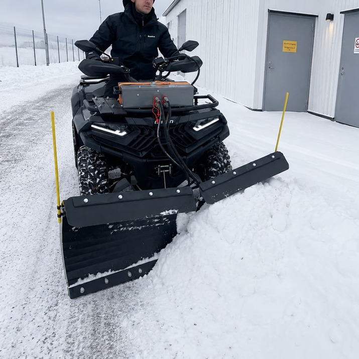 Vikplog ATV 150 cm med hydraulaggregat och cylinder