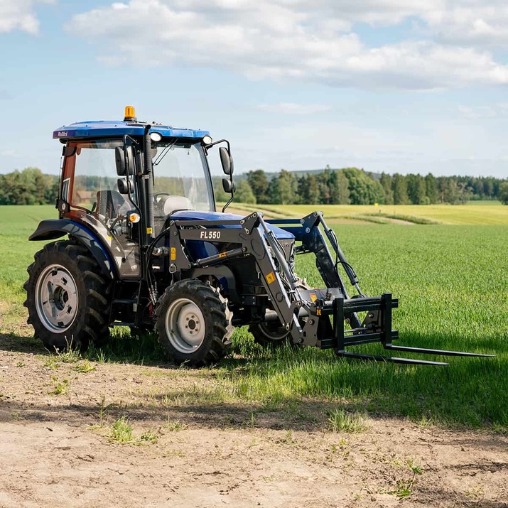 Frontlastare till 50 hk traktor