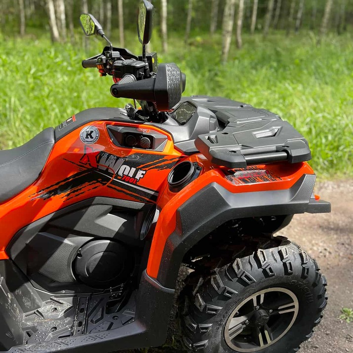 Loncin XWolf 700L ATV, Svart