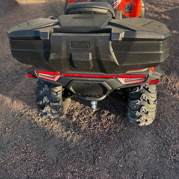 Packbox till ATV, bak inkl snabbfäste