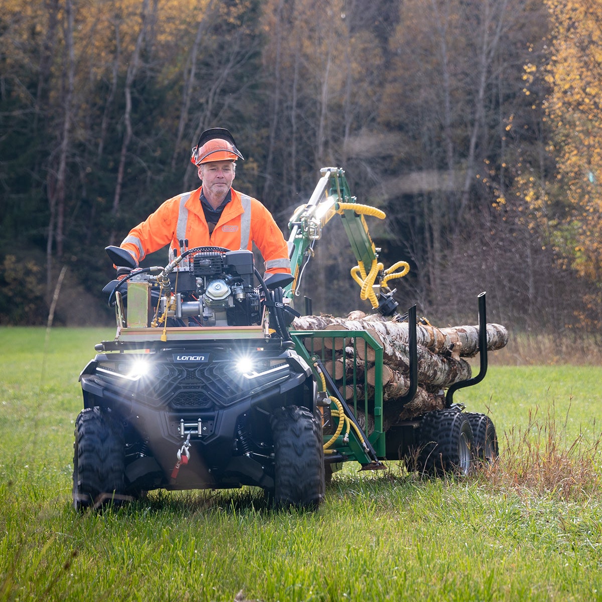 Skogsvagn ATV 2 ton FT36DFR-2T