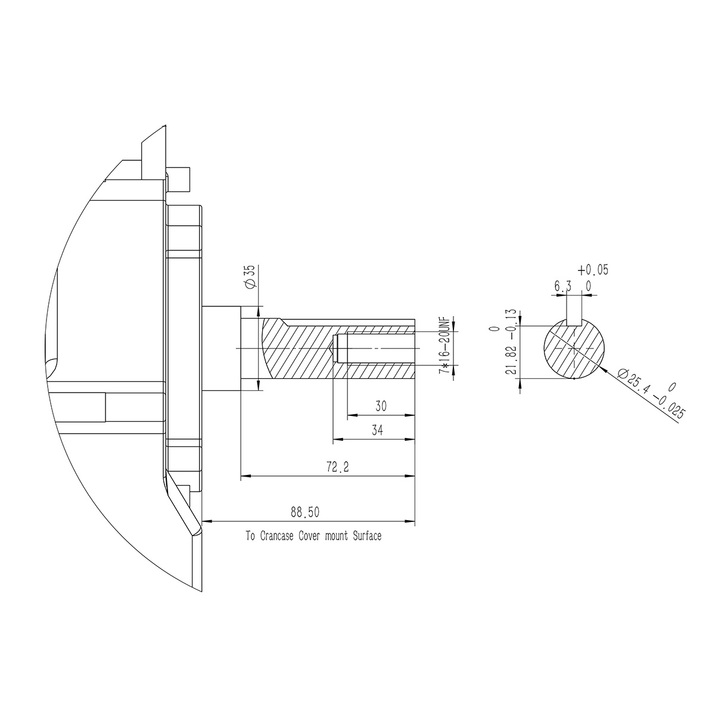 Motor Bensin 15hk JF420 med elstart