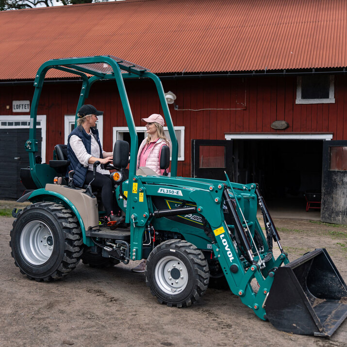 Kompakttraktor Lovol 25 hk, utan hytt
