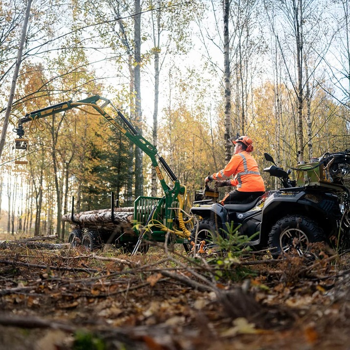 Skogsvagn ATV FT36DFR-2T