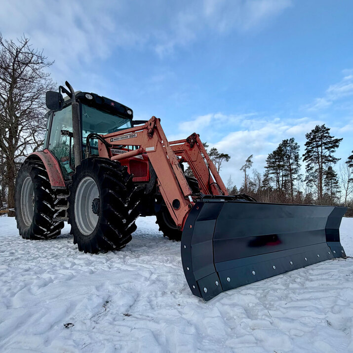 Snöblad 2,5 m, bultat Eurofäste