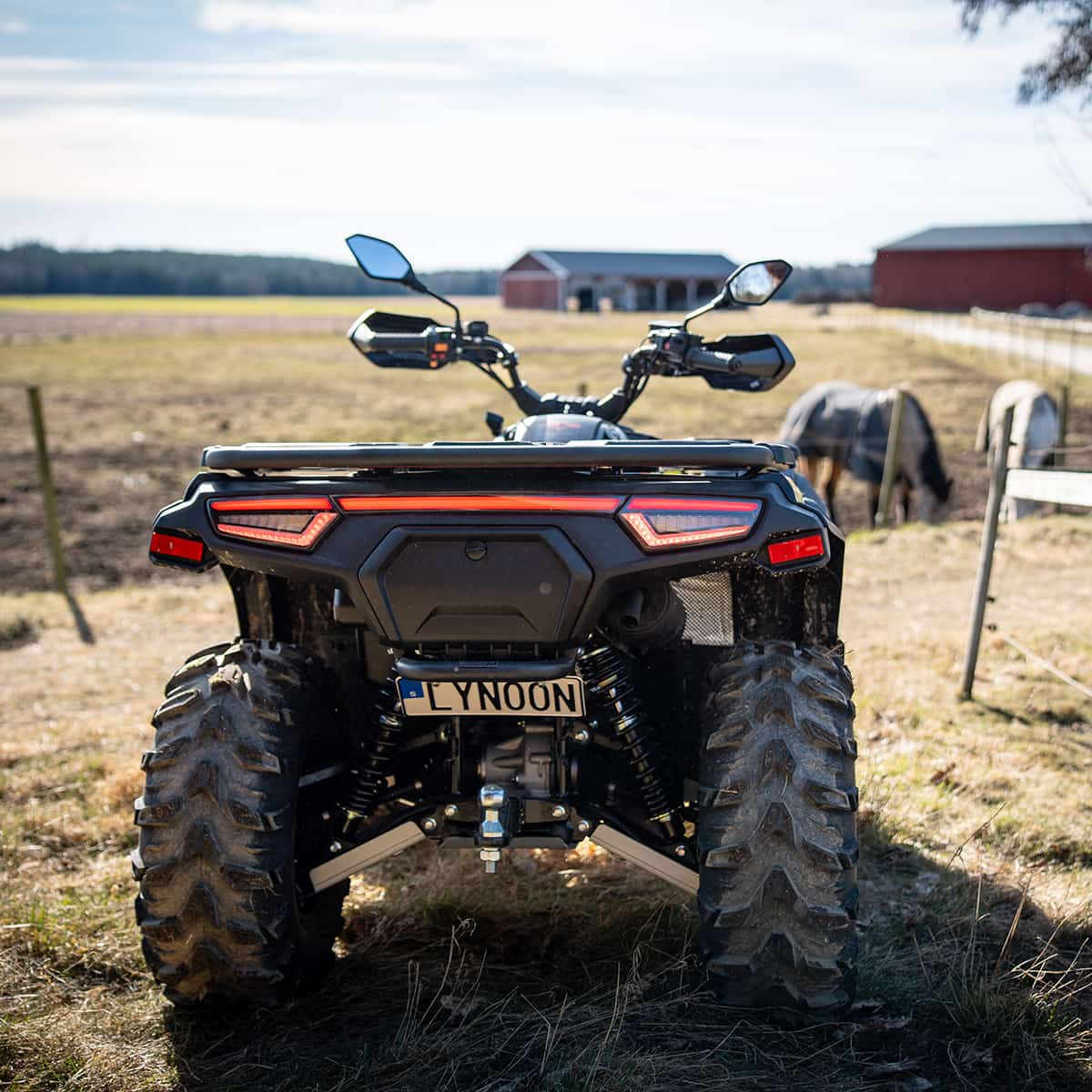 Loncin XWolf 700 ATV, Orange