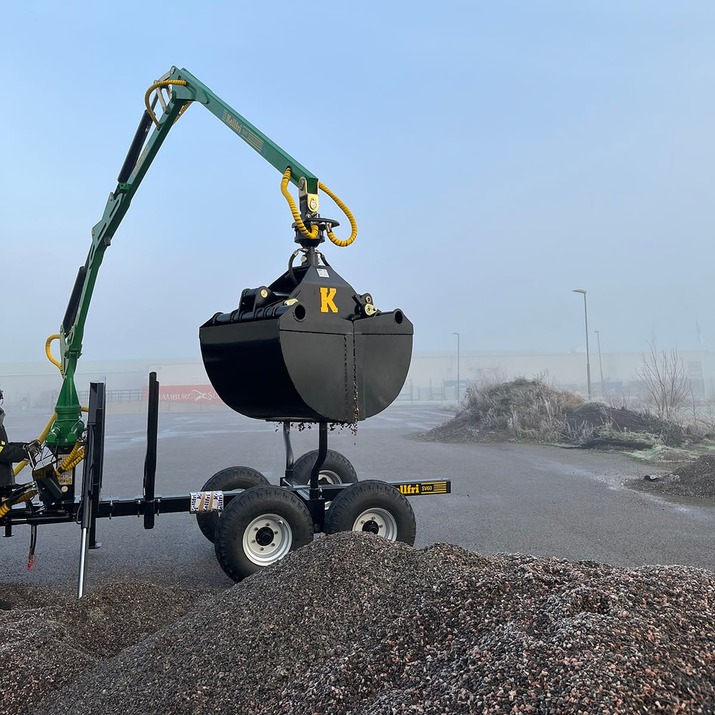 Gripskopa till skogsvagn, 55 cm