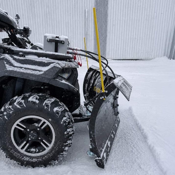 Vikplog ATV 150 cm med hydraulaggregat och cylinder