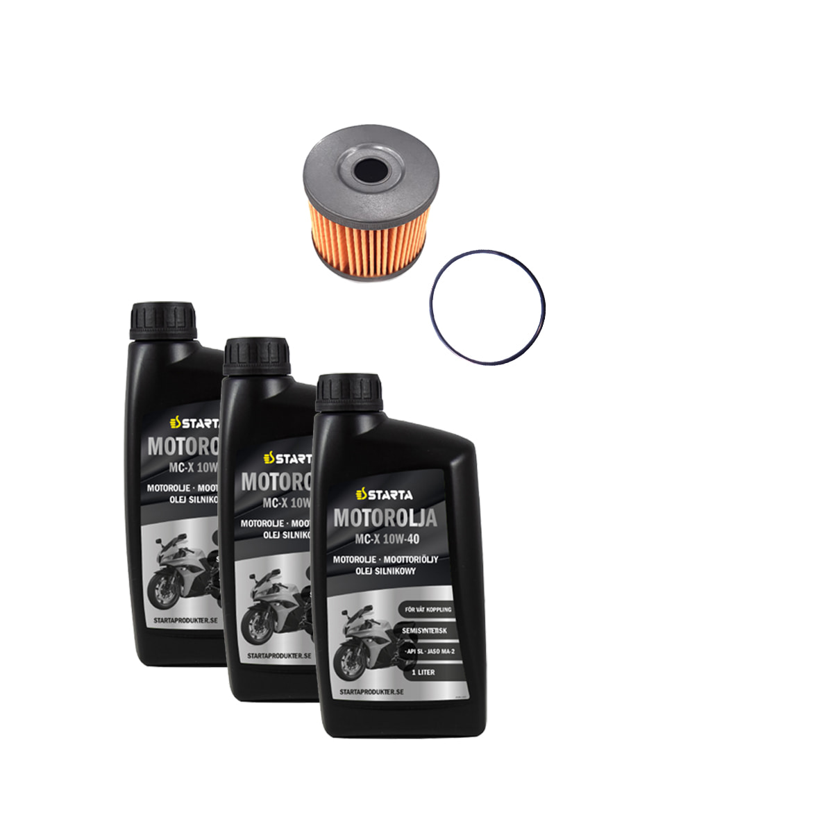 Servicekit Loncin XWolf 550 ATV 240 timmars