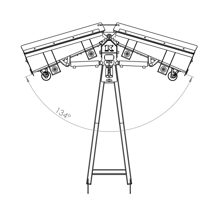 Vikplog ATV 150 cm med hydraulaggregat och cylinder