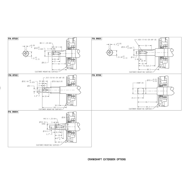 Motor Bensin 13,5 hk Briggs & Stratton