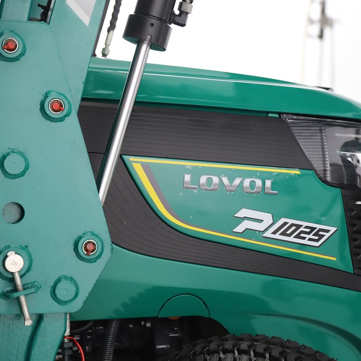 Kompakttraktor Lovol 25 hk med frontlastare, utan hytt