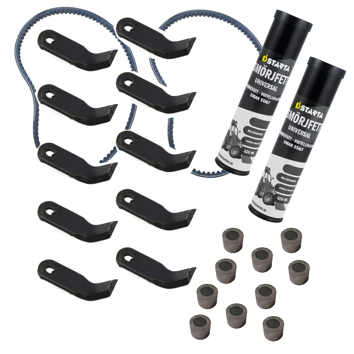 Servicekit till Slaghack ATV, frontmonterad