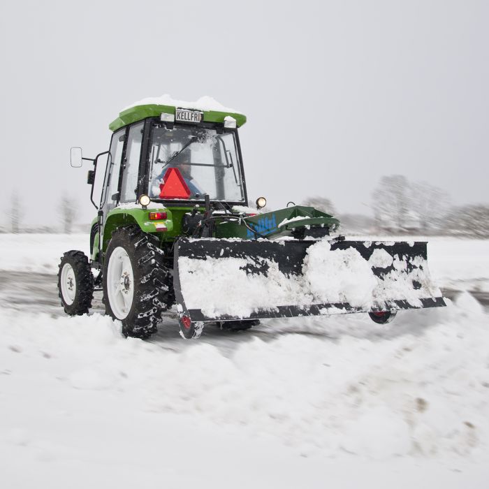 Schaktblad 2,5 m, inkl hjul och hydraulcylinder