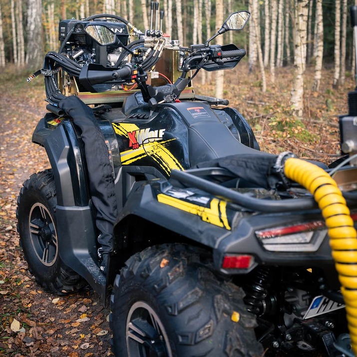 Skogsvagn ATV FT36DFR-2T