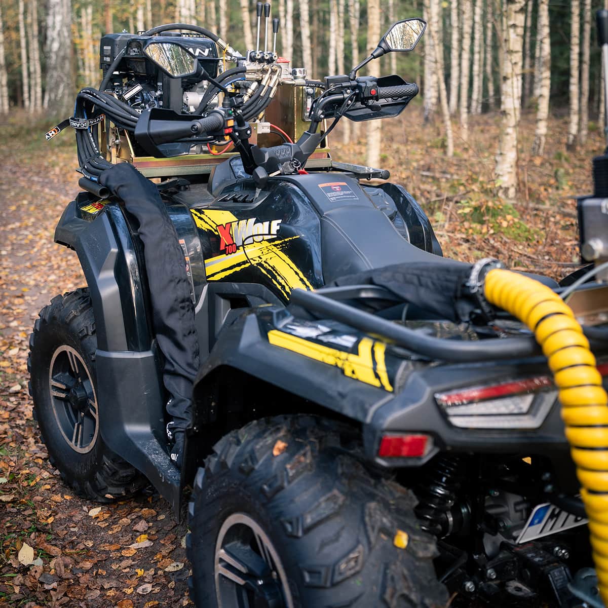 Skogsvagn ATV 2 ton FT36DFR-2T