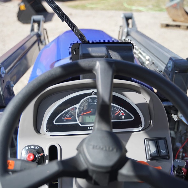 Traktor Lovol 40 hk 4wd med frontlastare, Steg V