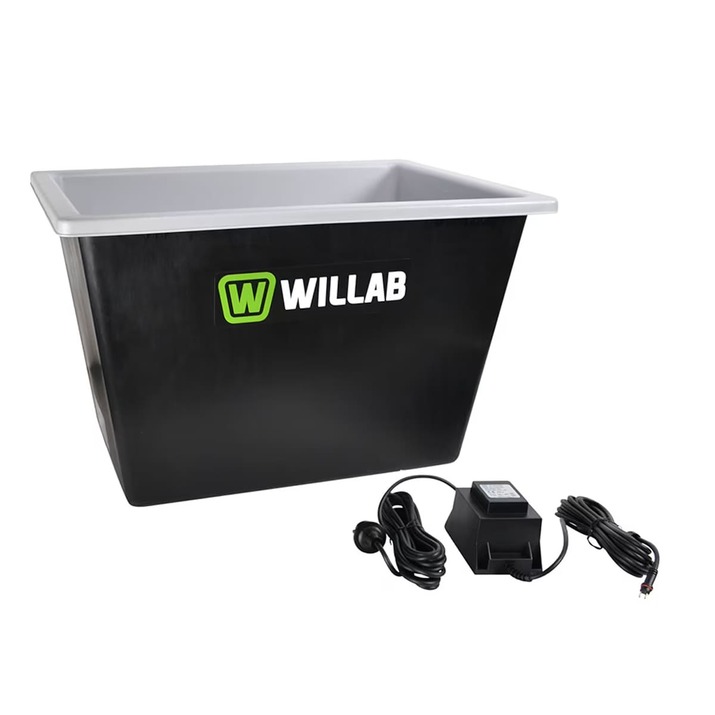 Värmebalja rektangulär 60 liter