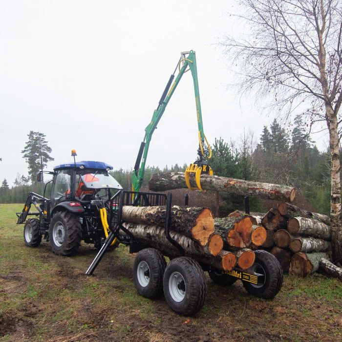 Skogsvagn 6 ton, Paket 1