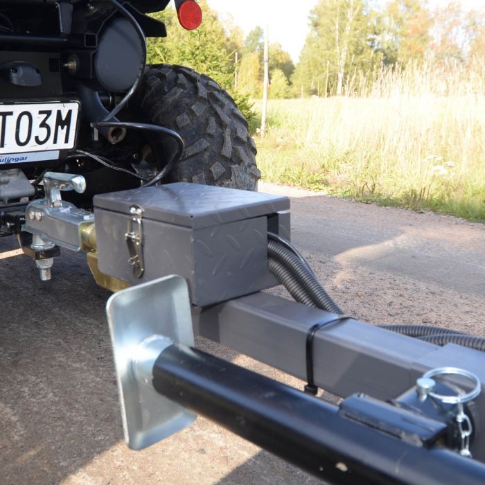 Tippvagn ATV 1420 kg med elhydraulisk tipp