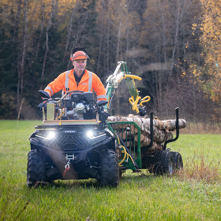 Skogsvagn ATV FT36DFR-2T