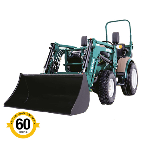 Kompakttraktor Lovol 25 hk med frontlastare, utan hytt