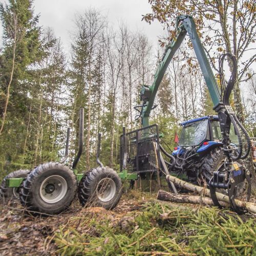 Skogsvagn 8 ton, Paket 1