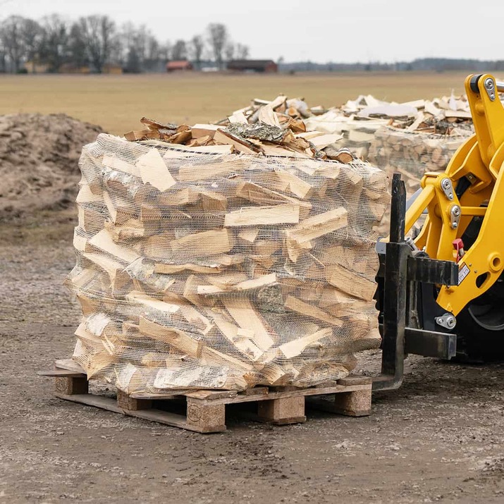 Vedsäck 1500 L för stativ